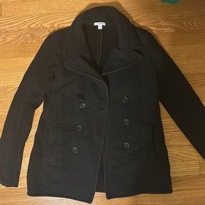 James Perse black jersey jacket/blazer